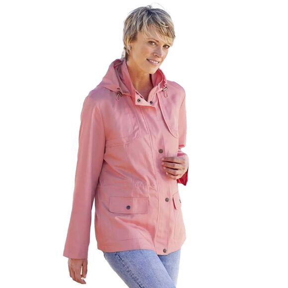 Atlas for Women Womens/Ladies Lightweight Windbreaker / Pink - Picture 2 of 2